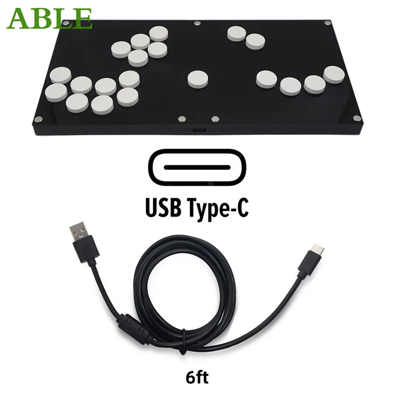 FightBox R1 Arcade Game Console Arcade joystick TYPE-C interface For SSB