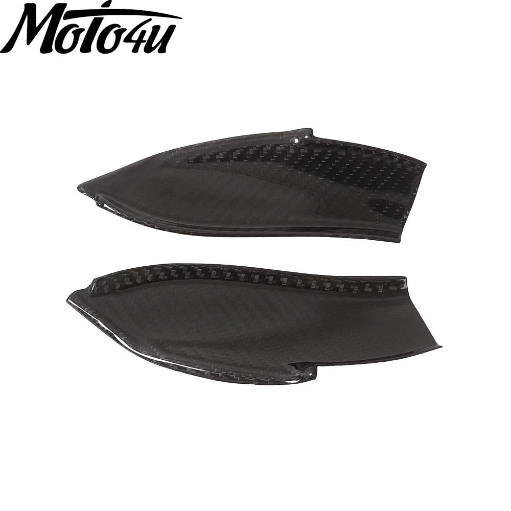 

Real Carbon Fiber Motorcycle Part Left & Right Air Intake Cover Fairing Trim For Aprilia RSV4 2021 2022 2023