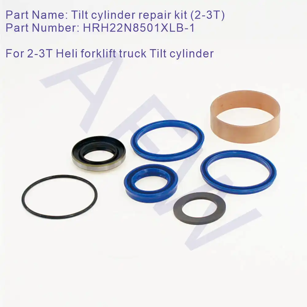 

HRH22N8501XLB-1, Tilt cylinder repair kit, for 2-3T Heli forklift truck Tilt cylinder