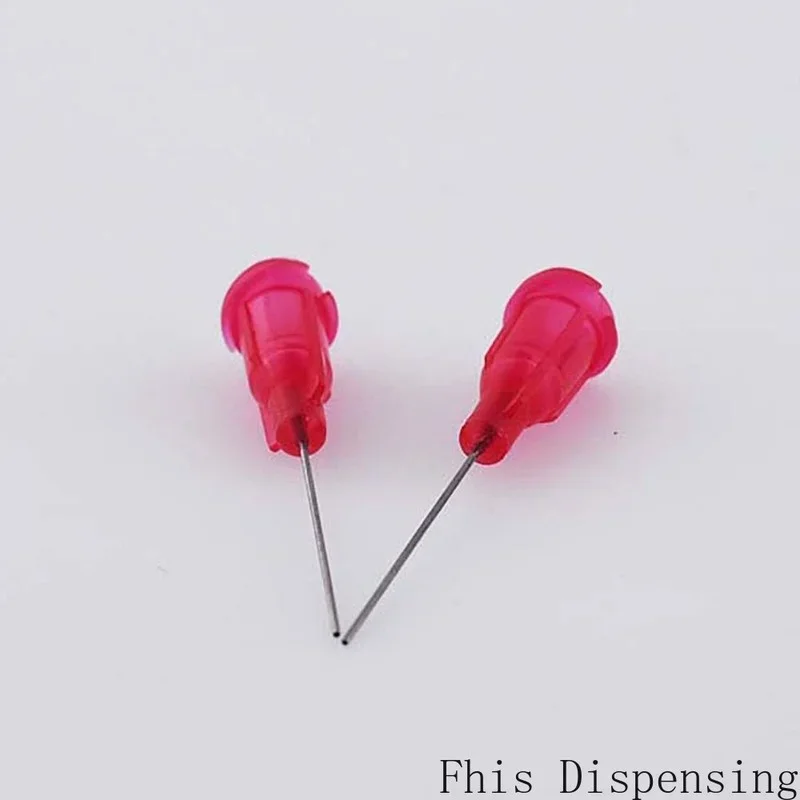 

100 шт., 25 г, дозирующие иглы, PP Luer Lock Hub, 1 дюйм, прецизионная трубка S S, стандарт ISO