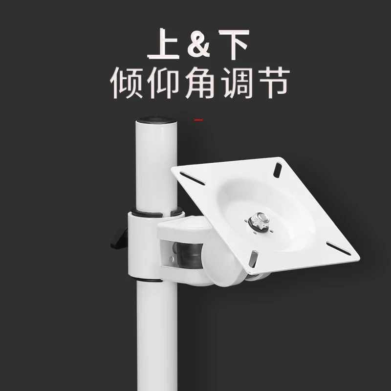 الملحقات: رأس تركيب قاعدة الشاشة، رأس تركيب قوس سطح المكتب بشاشة تعمل باللمس للكمبيوتر، مناسب لـ 32 مم