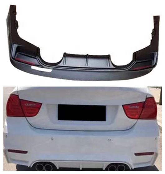 Factory Price For BMW 3 Series E90 Modified M style front bumper with grill for BMW Body kit car bumper 2005-2011