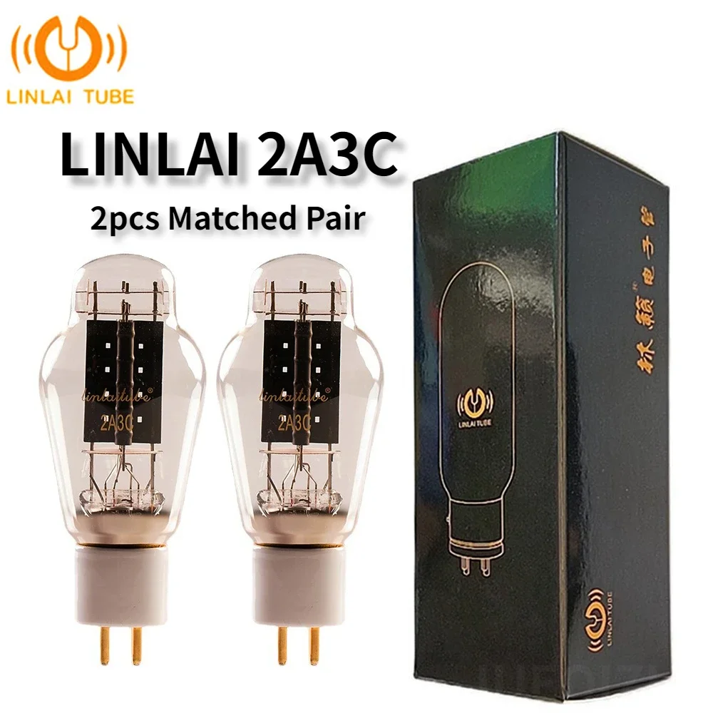 

LINLAI 2A3C Vacuum Tube Audio Valve Replaces 2A3 2A3C 2A3B WE2A3 Tube Amplifier HIFI Audio Amplifier Kit Match Quad