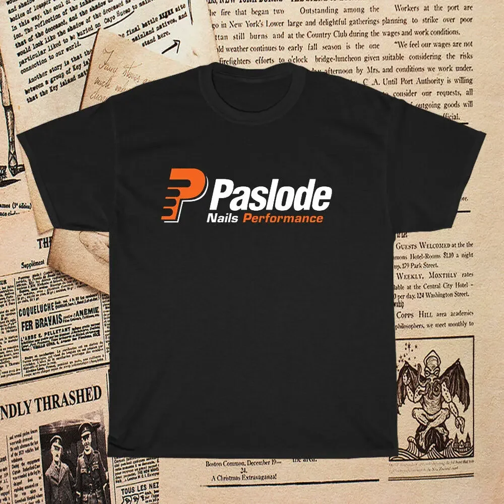 New Paslode Logo Men's T-shirt funny size S to 5XL