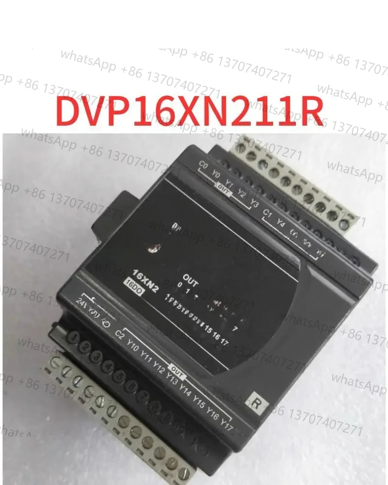 

Used DVP16XN211R PLC module