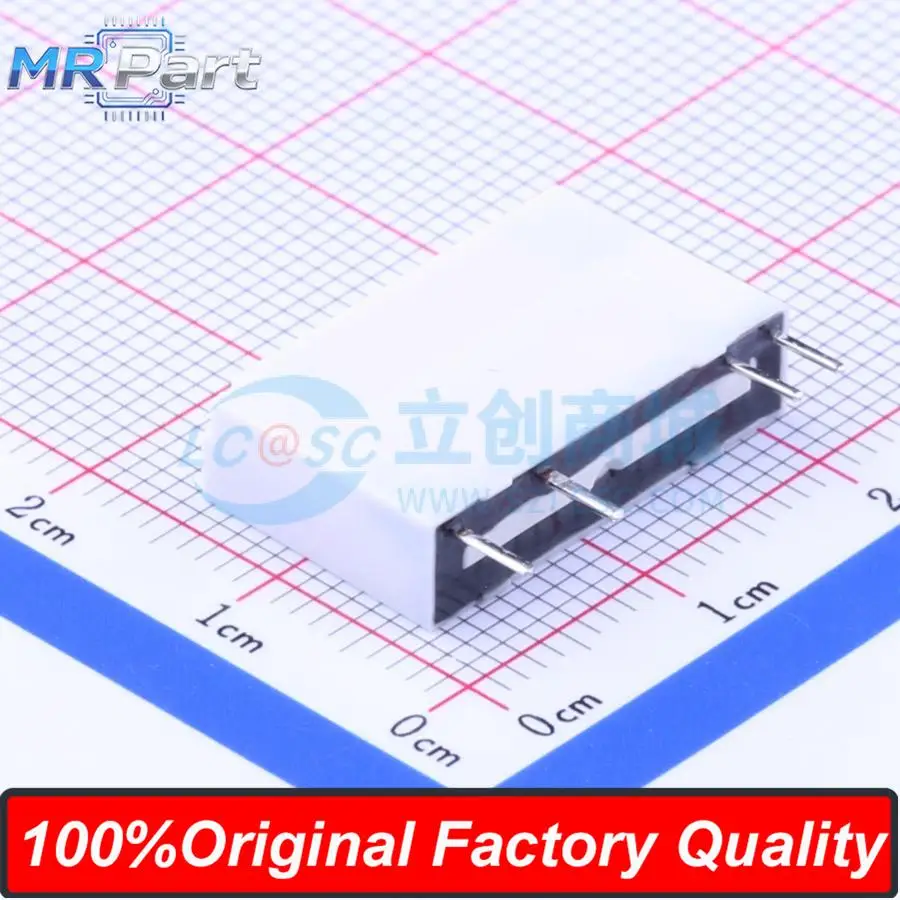 5 Pieces HF49FD/024-1H11T Power Relay 24V 5A 250VAC Set of Normally Open Single Pole Single Throw 4 Pins