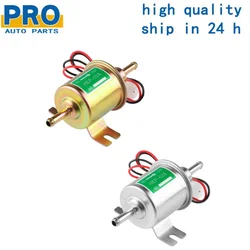 HEP02A Pompe à Carburant Électrique Universelle 12V Basse Pression Boulon FiosphWire Diesel Or Pour Buretor Moto RL HEP-02A