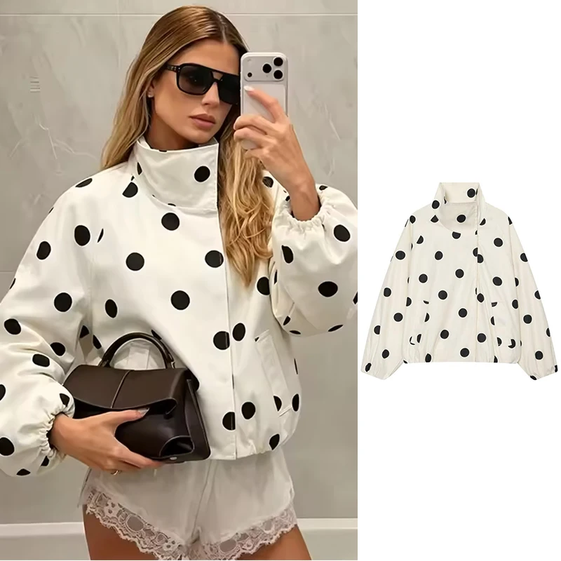 Jackets Women's Autumn 2026 New Fashion Wave Elegant Women's Loose Warm Autumn Jackets Street Chic Youth Holiday Coats Blouse