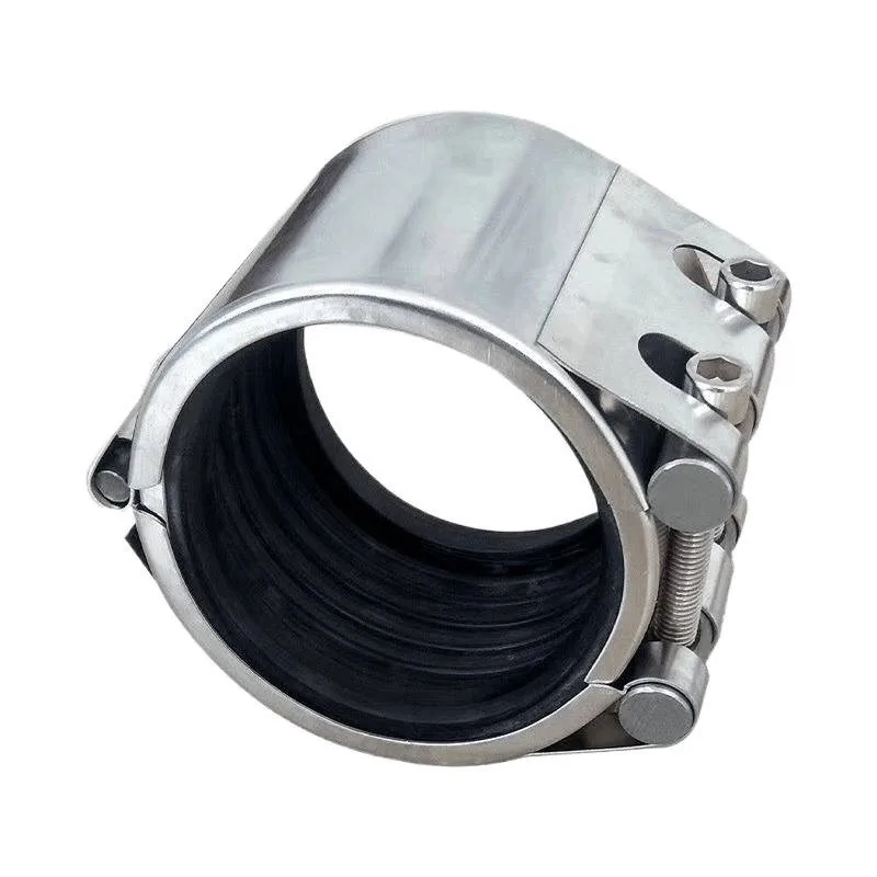 Single Card Stainless Steel Pipe Leak Repair Device Water Pipe Connection Pipe, Emergency Repair Pipe Clamp