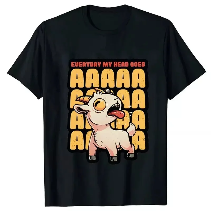 Everyday My Head Goes AAAA Funny Unisex T-Shirt S-5XL