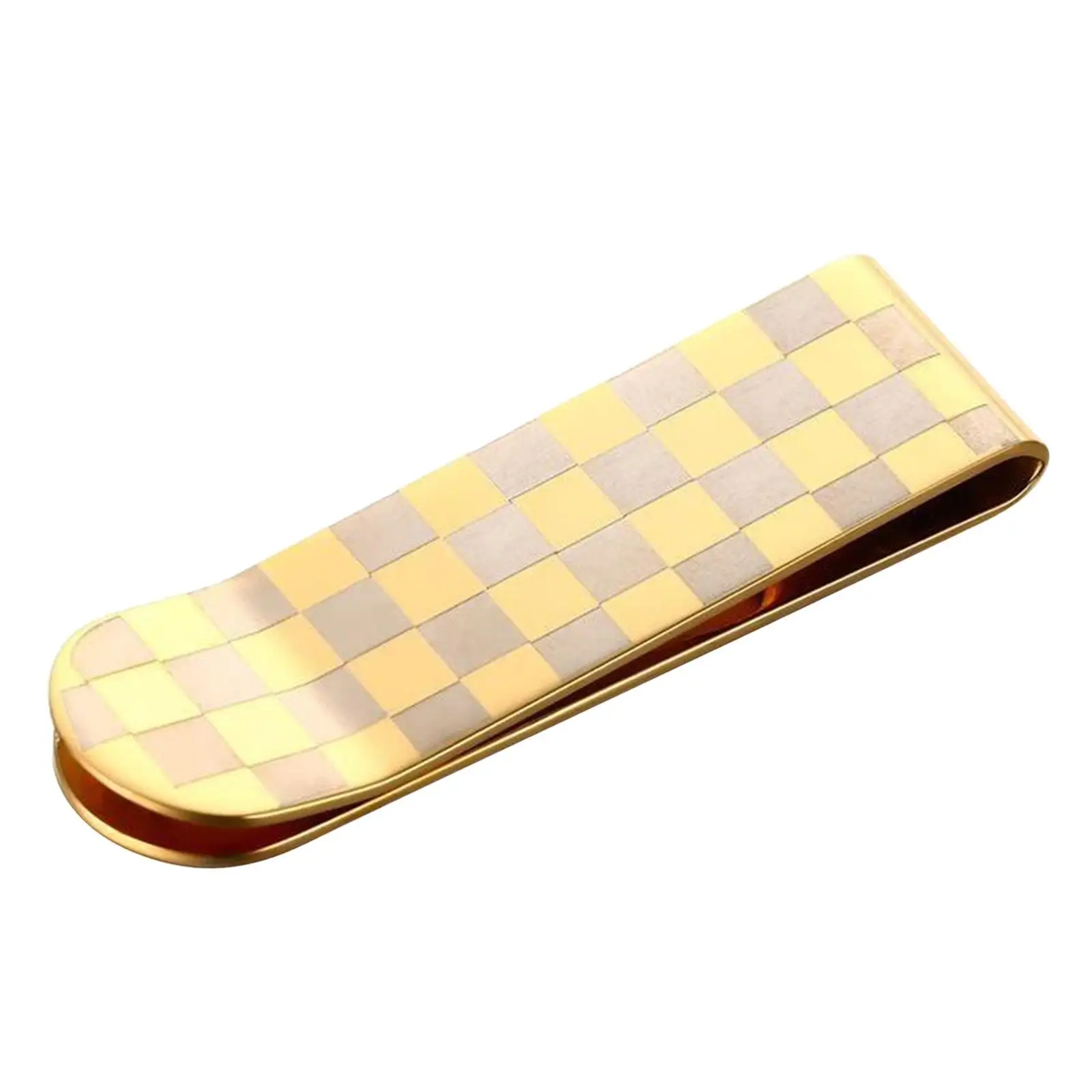 

Slim Stainless Steel Money Clip Gold Minimalist Wallet Clip for Holding Cards Cash Clip Wallet for Travel Pocket