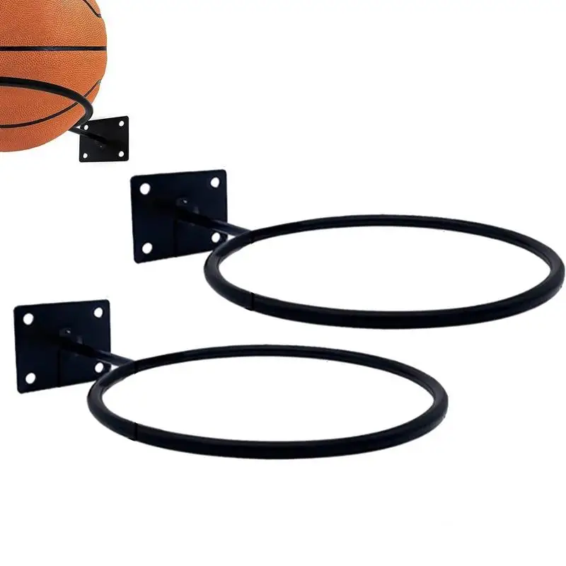 

Wall Basketball Storage Rack Holder Metal Art Shelf Basketball Rack Holder Sports Ball Holder Storage Multipurpose Wall Sports