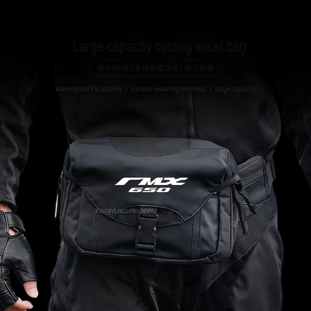 New Waterproof hip bags saddle bag hip bag leg bag general Phone Fanny Pack Bag For HONDA FMX650 FMX 650 F MX650 fmx650