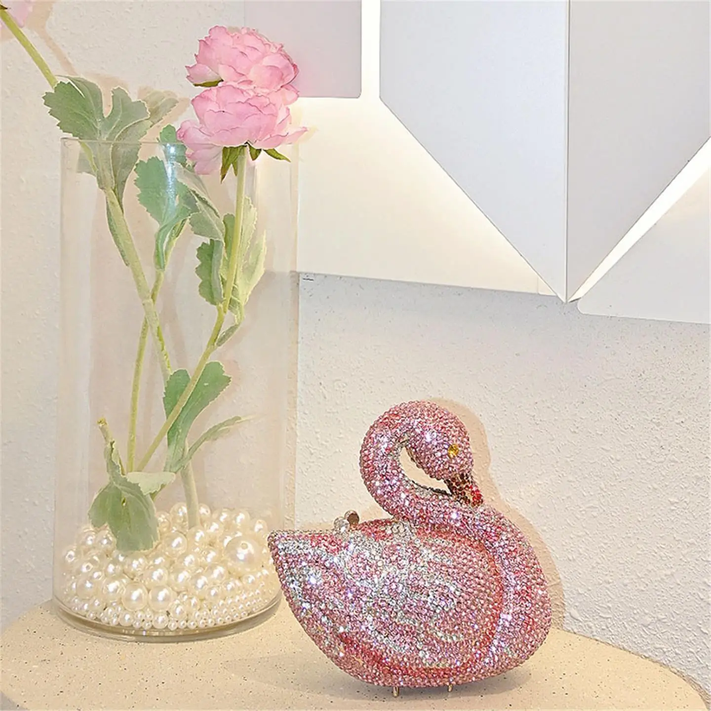 

Creative Dry Sparkling Diamond Embedded Handbag Evening Bag Unique Design Crossbody Bag Ele Casual Sle Ladies Purse