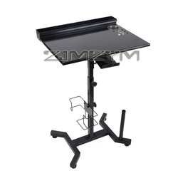 Tattoo Work Table Height Adaptable Anti Skid Tattoo Work Station Table with Storage Slot Tattoo Accessories