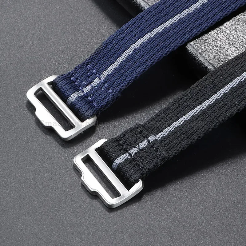 20 มม.22 มม.สายนาฬิกาไนลอนสําหรับ Tudor ทหารกีฬาสายรัดข้อมือสําหรับ Seiko สร้อยข้อมือผู้ชายผู้หญิงเปลี่ยนผ้าใบนาฬิกา