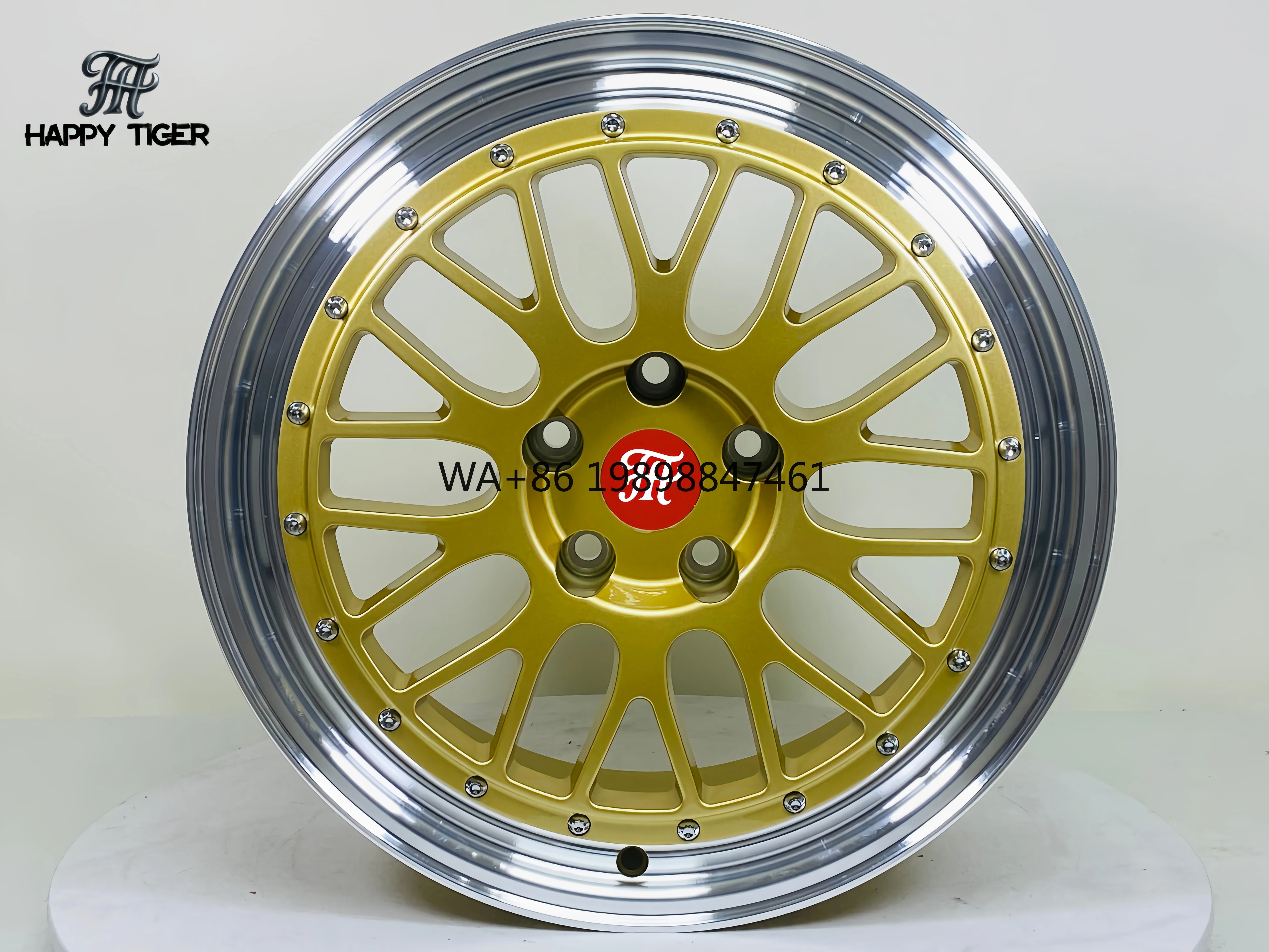 Rines Personalizados de Fábrica, Rines Forjados a Medida LM Mesh Deep Dish Stance Flush de 17, 18, 19, 20, 21 y 22 Pulgadas, Rines de 1 Pieza para 3, 5, 5x120, 5x112