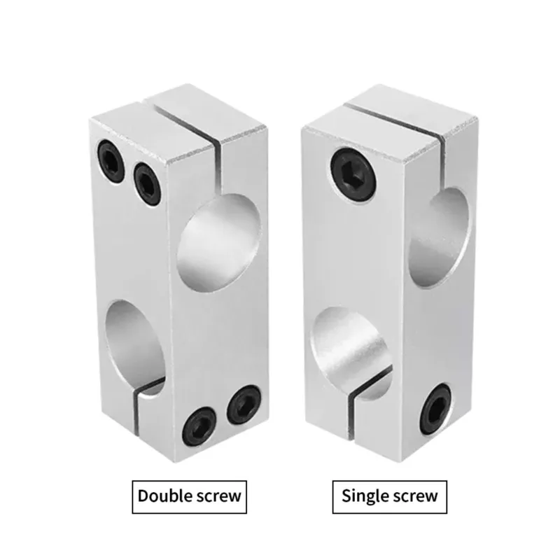 Aluminum Profile Cross Connector Bracket 20/30/40 Series Cross Joint Clamp Fixed Block Same/Different Diameter Shaft Holder 3D