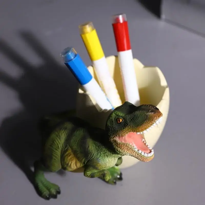Resin Pen Container Space Saving Pen Cup Remote Control Stand for Office Desk 