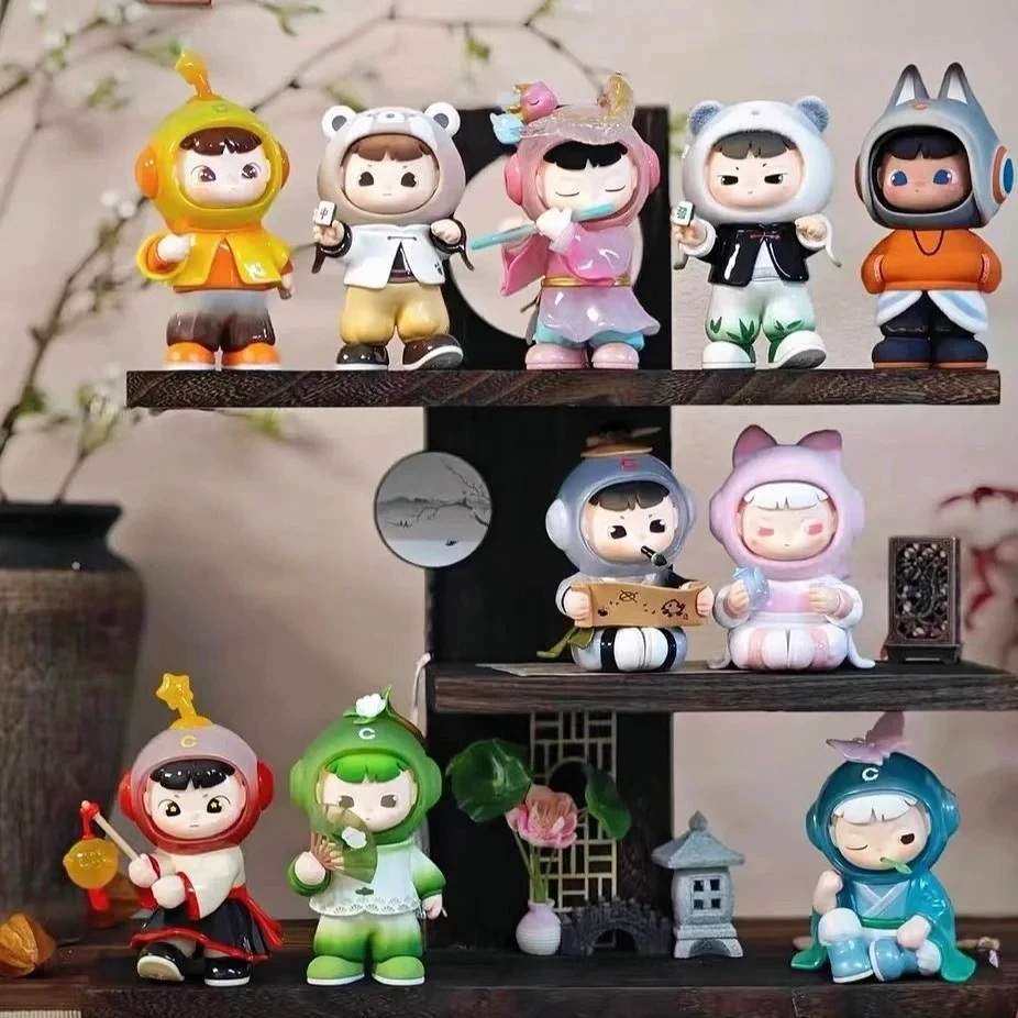 Cimmy The Young Journey Series 150% Blind Box Mystery Box Poppen Collectible Model Trendy Speelgoed Ornament Verjaardag Verrassingscadeau