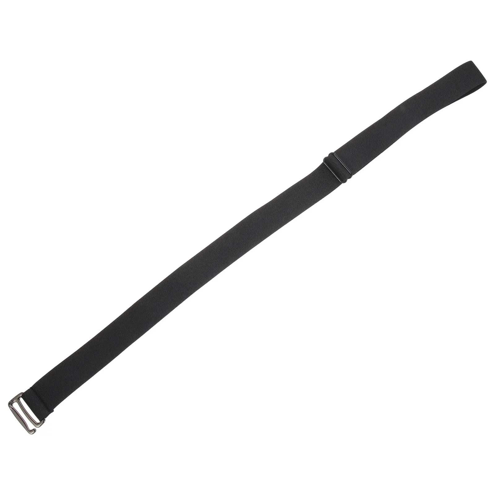 

Adjustable Buckle Elastic Waist Belt for Women Black Thin Design Stretchable Holeless Belts No Metal Fashion Accessories