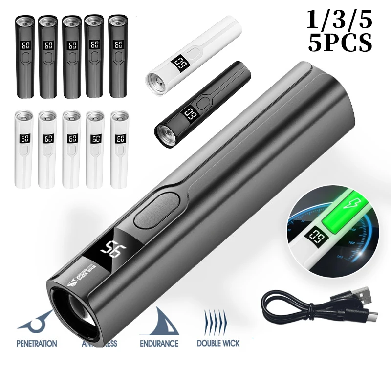 Handy Wireless Rechargeable Portable Mini Nail Lamp Rapid Dry All Gel Polish USB Nail Dryer Pocket Flashlight Pen