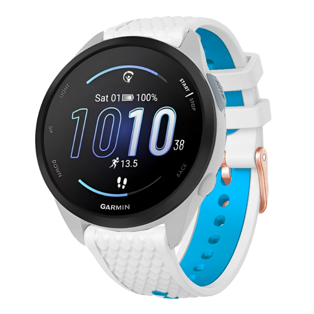 Forerunner 165 Musica Astuto Della Vigilanza Del Braccialetto Della Cinghia Per Garmin Venu 2 Plus SQ 2 Forerunner 245 645 570 42 MILLIMETRI Del Silicone 20 millimetri Braccialetti