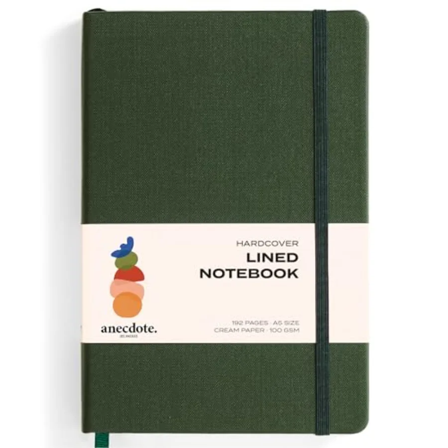 

Lined Journal Notebook, 192 Pages, A5 size: 8.3" x 5.4", Thick 100 GSM Paper,,Hardcover. Journal for Women and Men, Perfect Not