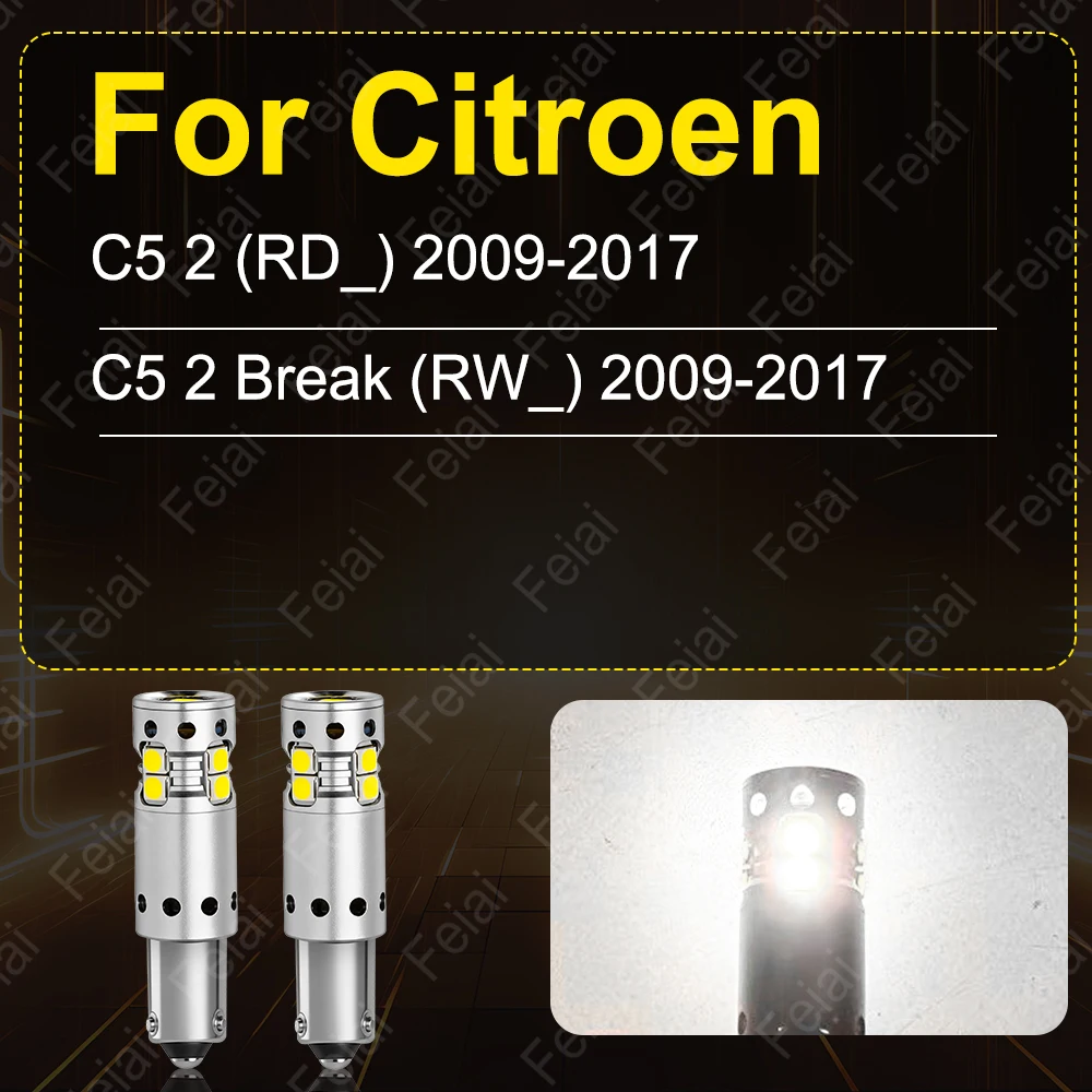 BAY9S H21W LED Canbus Reverse Light Bulb For Citroen C5 2 Accessories Reversing Lamp 2009 2010 2011 2012 2013 2014 2015 20162017