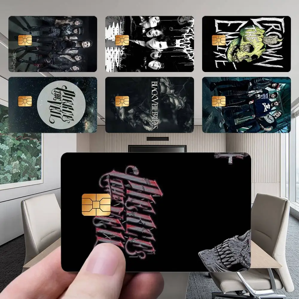 

P-Pierce The V-Veil Music Card Stickers New Cartoon Card Debit Bank Charge Card Bus Metro Waterproof Sticker Decal Decoration