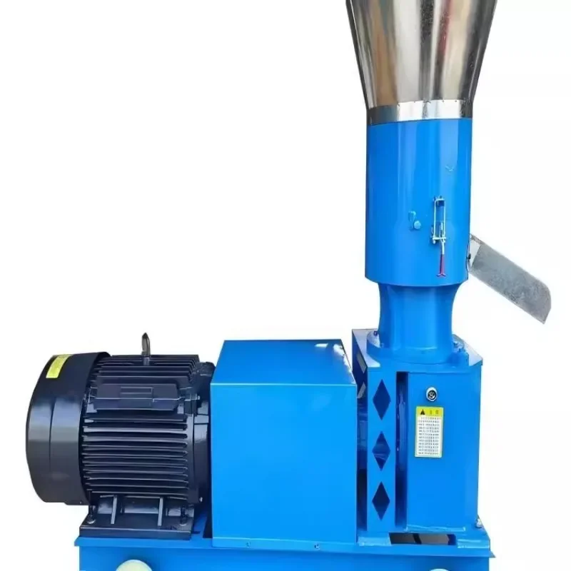 

New Rotary Feed Pellet Machine Chicken, Duck, Fish, Pig, Cattle and Sheep Breeding Dry and Wet Pelletizing Equipment Corn Pellet