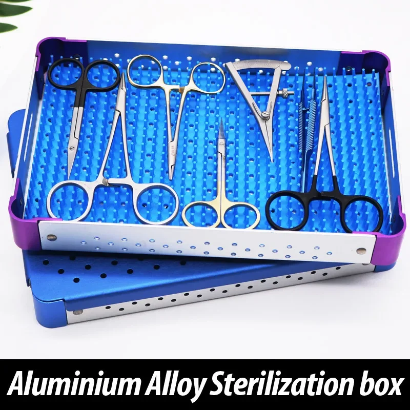 

Medical Apparatus Sterilization Box High Temperature Sterilization Box Stainless Steel Ophthalmic Surgical Instrument Box
