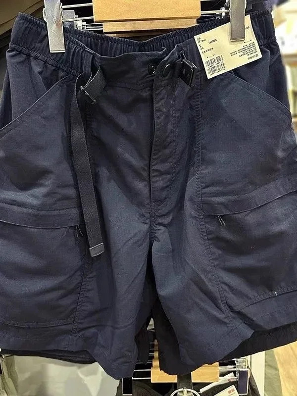 

Faionable Летняя мужская повседневная свободная одежда в пять дюймов American Sle Функциональная рабочая одежда тонкая легкая ex