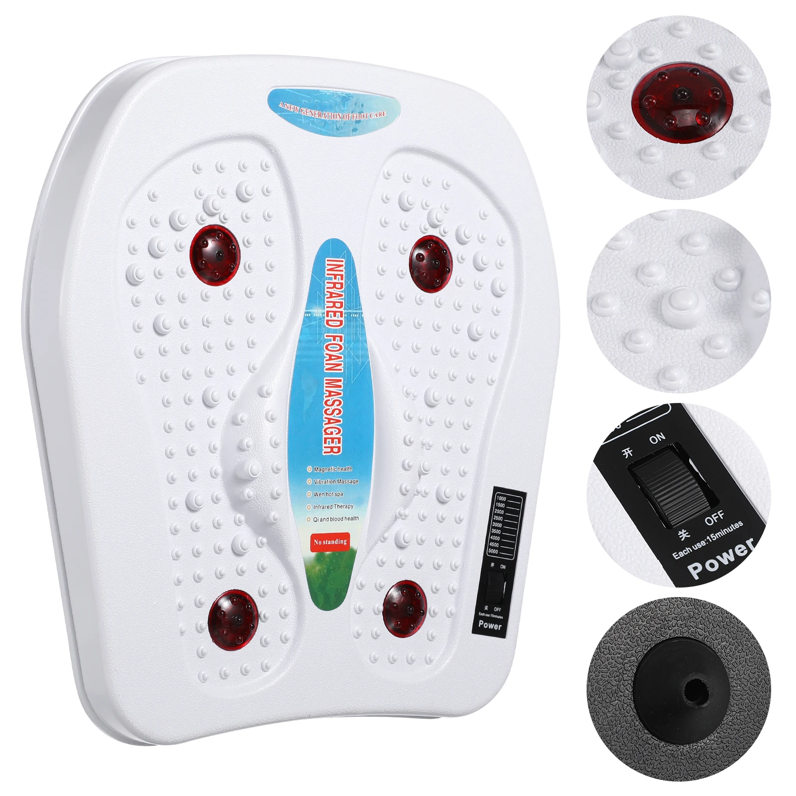 

Foot Massager Bath Heater Feet Machines Leg and Warmer Heating Kneading Massagers