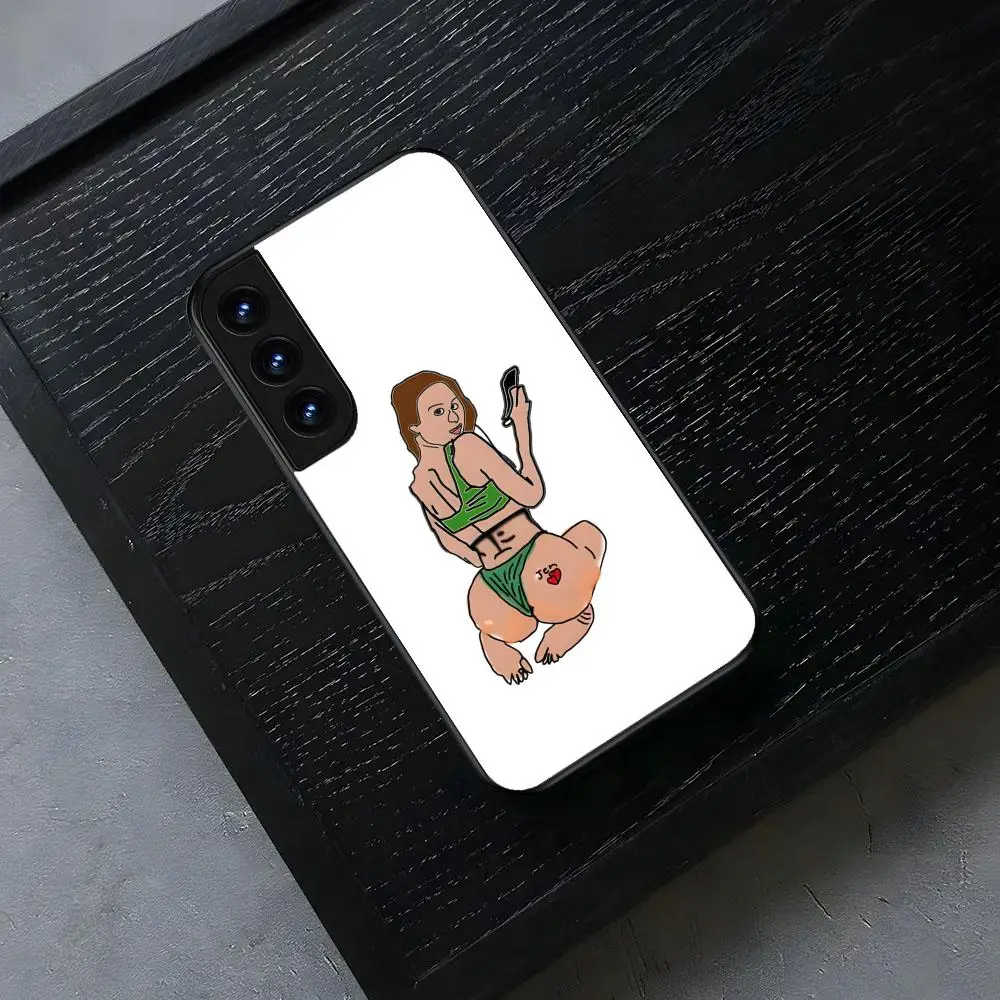 حافظة لهاتف سامسونج S 25 24 23 22 21 20 Plus Ultra A مناسبة لـ 58-108 M A16 34 54 53 غلاف أسود جديد Cov #6