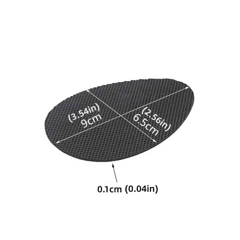 Almohadillas Adhesivas antideslizantes para zapatos, protectores de suela de tacón alto, cuidado de los pies, 1 par