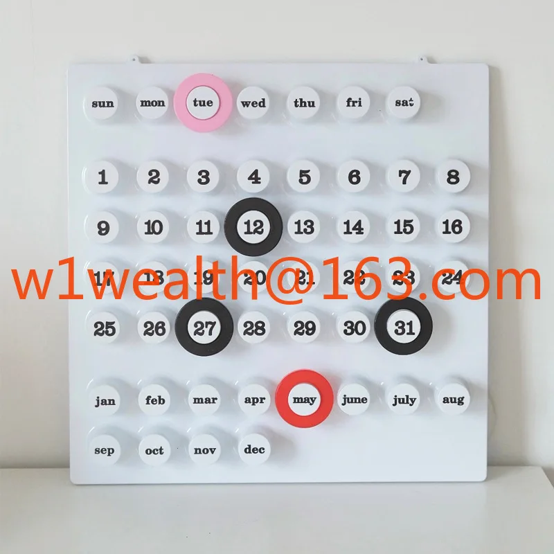 New arrivalvintage calendar, retro perpetual calendar, creative wall decoration for home