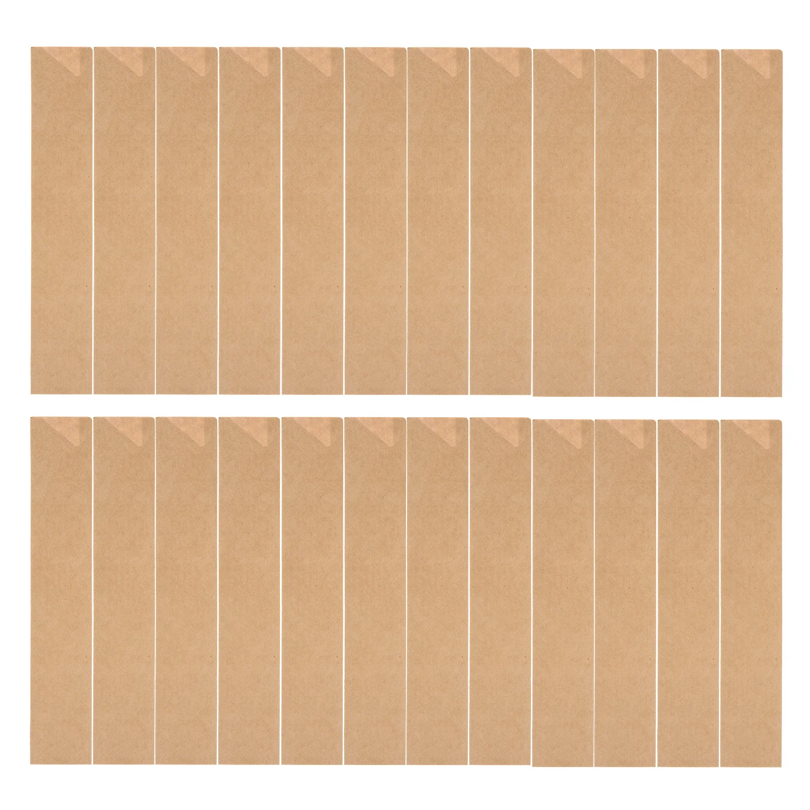 

200 шт., рукава для палочек для еды из крафт-бумаги, одноразовые рукава для столовых приборов для отелей, ресторанов, одноразовые рукава для палочек для еды на вынос