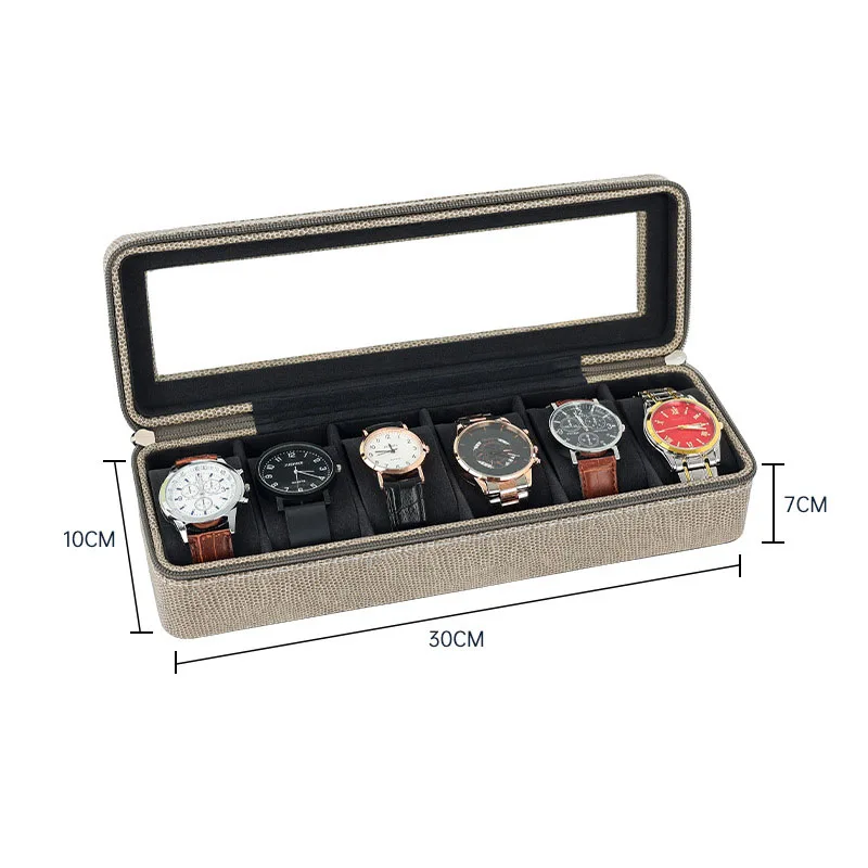 Luxury Watch Travel Roll Case Holder Jewelry Dispaly Box Gift for Men/Women Leather Watch Roll Box Organizer TOP