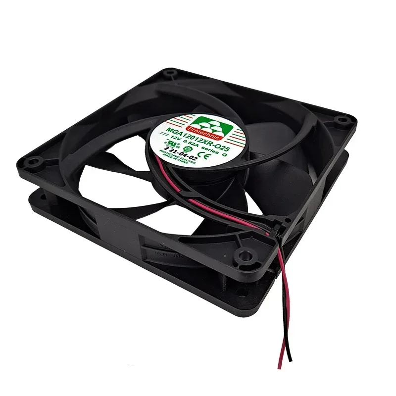 +New 12cm For MGA12012XR-O25 g 025 12V 0.52a  120*120*25mm 12025 2700rpm  Yongli cooling fan MGA12012XR2-pack