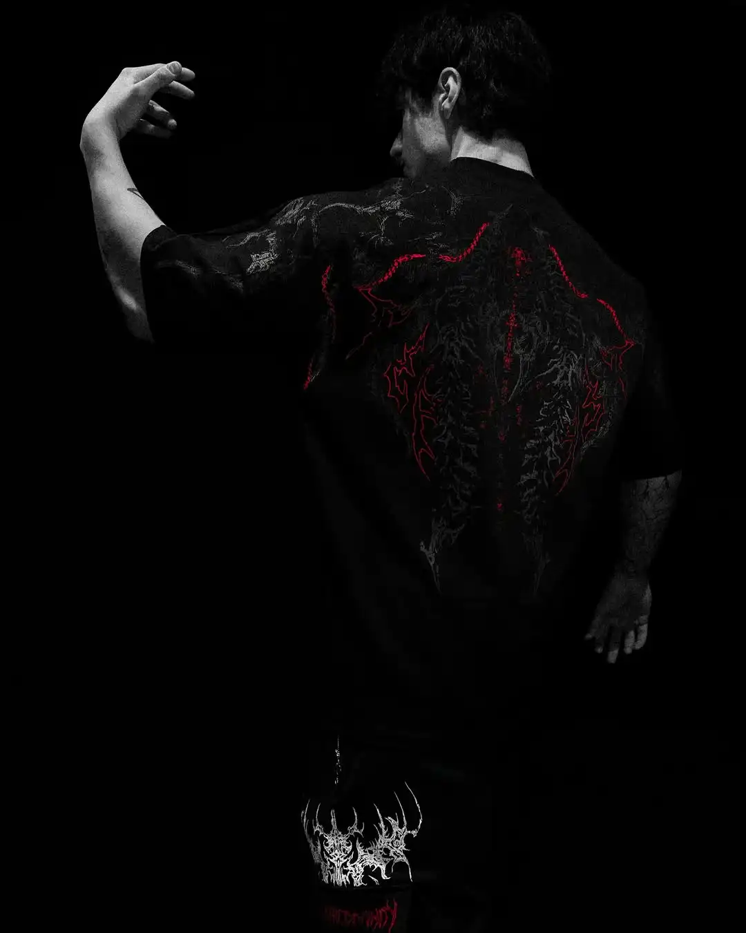 

Breathedivinity Gym Shirt Y2k Gothic Forgotten Soul Fashion Oversized Sports Short Sleeve Tee Men Grunge Quick Dry Graphic Tops