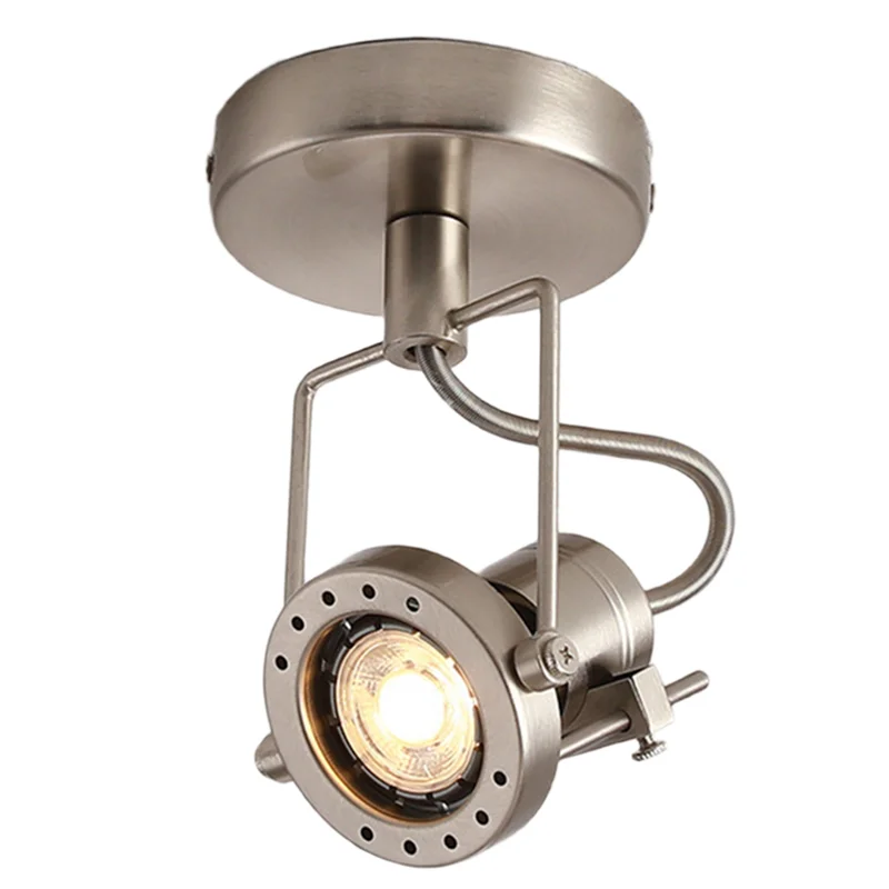 

RMWIN-Средневековый потолочный светильник в индустриальном стиле, светодиодные прожекторы, регулируемый угол, точечный светильник, освещение для рисования