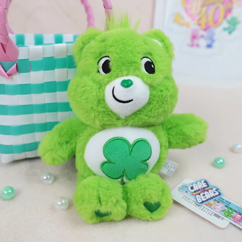 Original Care Bears 22cm Saugnapf-Plüsch-Anhänger Glänzender Liebesbär Cartoon-Puppe Heim- und Bürodekoration Geburtstags- und Feiertagsgeschenk für Mädchen – Detail 30