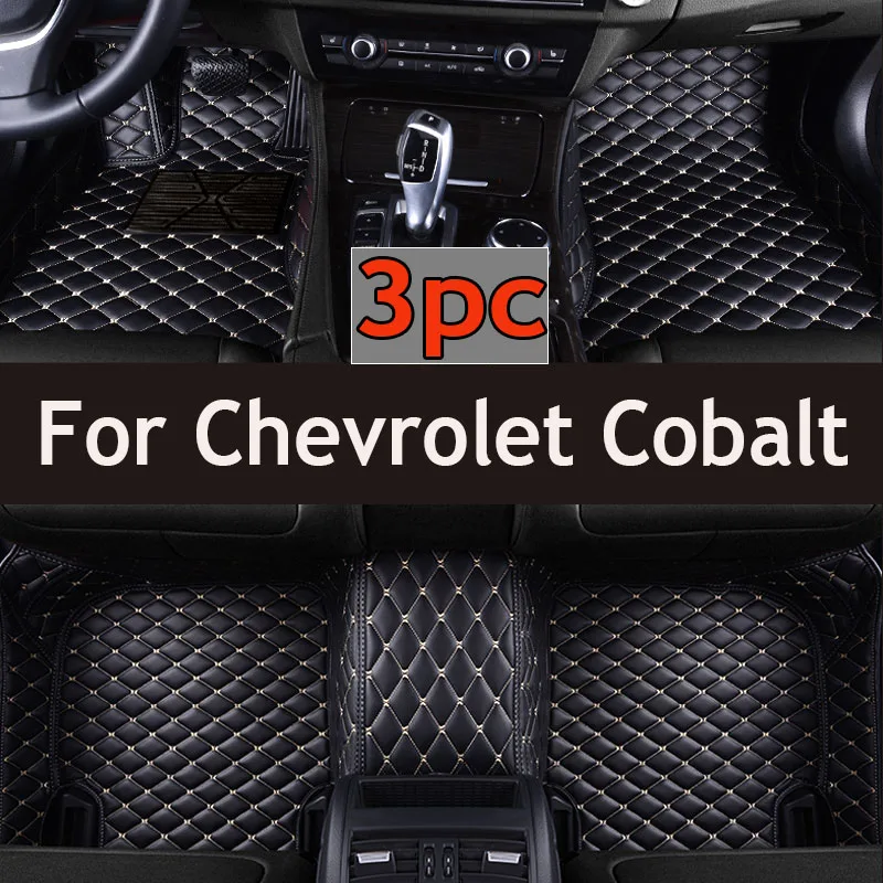 

Custom Fit Automotive Car Floor Mats For Chevrolet Cobalt 2011 2012 2013 2014 2015 2016 Luxury Leather Men Women Full Coverage