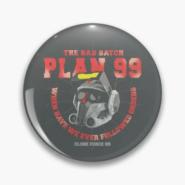 Plan 99 The Bad Batch  Soft Button Pin Brooch Lover Lapel Pin Fashion Gift Funny Hat Clothes Cute Cartoon Decor Creative Collar