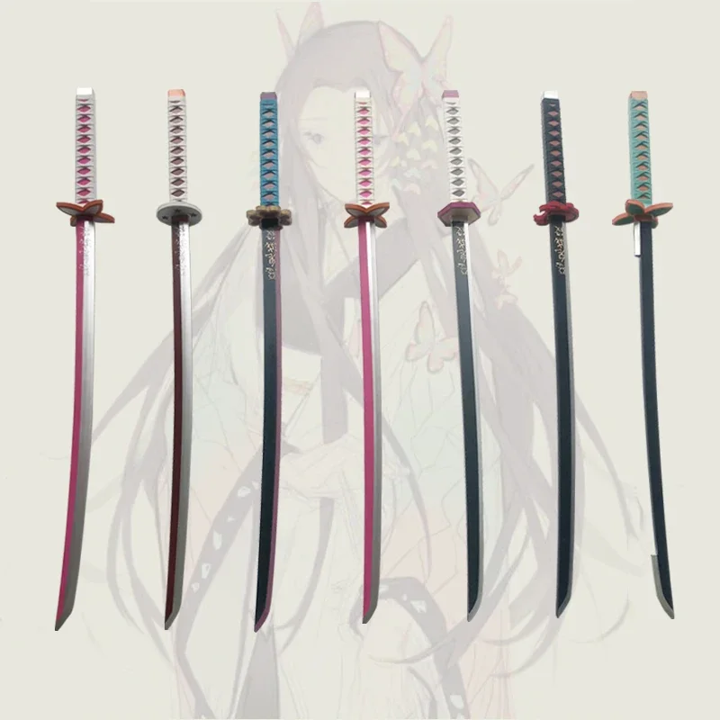 

104cm Sword Weapon Satoman Tanjiro Cosplay Sword 1:1 Anime Ninja Knife PU Weapon Prop