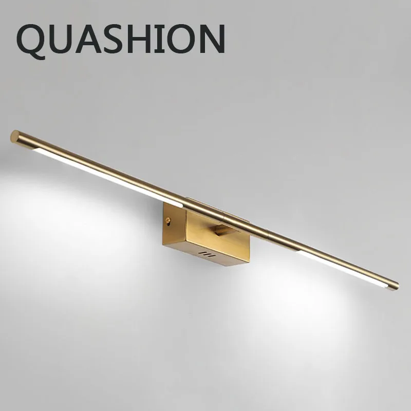 

LED Wall Lamp Nordic Modern Bathroom Mirror Light Simple Long Strip Dresser Decors Wall Lights New Home Decor Acrylic Sconces