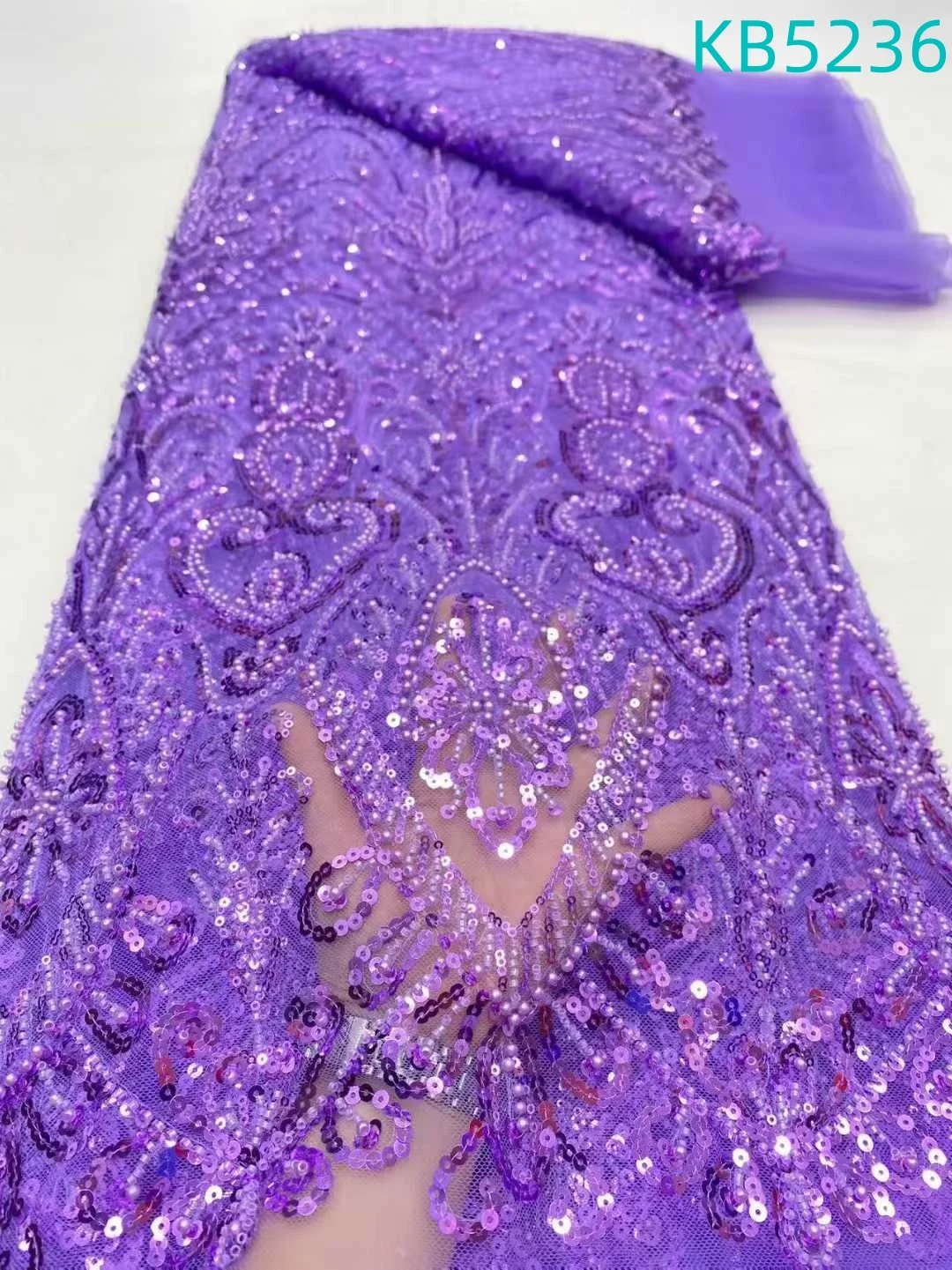 

Высококачественная африканская ткань с зелеными бусинами и французскими пайетками, 5 ярдов, для свадебных и вечерних платьев (Нигерия)