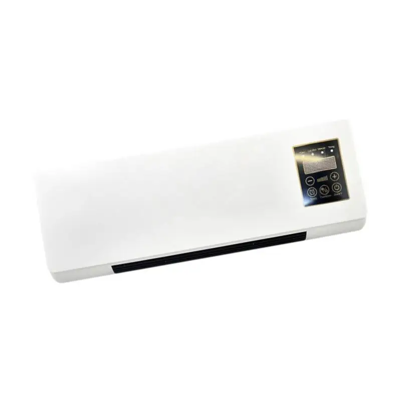 Wall Mounted Electric Heater Versatile Energy Saving PTC Ceramic Heating Space Heater Fan Air Conditioner with Timer for Bedroom