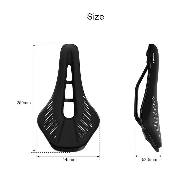 Bike Saddle Hollow Breathable Waterproof Ergonomics Mountain Road Bicycle Seat Shockproof Soft Comfortable Cycling Accessories